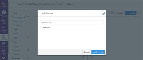 Image result for Canvas Course Modules