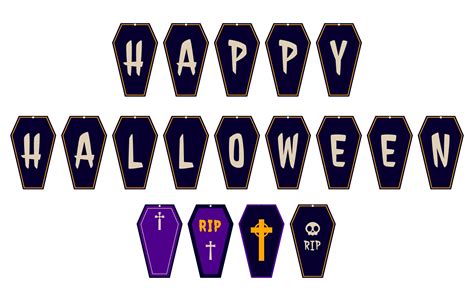 Free Printable Halloween Banner