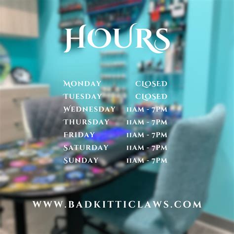 Healthy Nails Salon General Information – Bad Kitti Claws