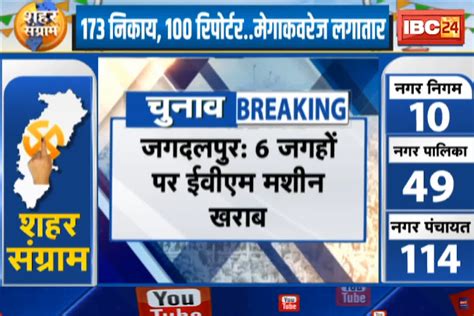 Jagdalpur Nagar Nigam Election: During voting in Jagdalpur, EVM