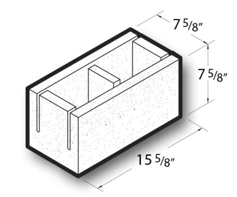 Image result for Concrete Building Block Size