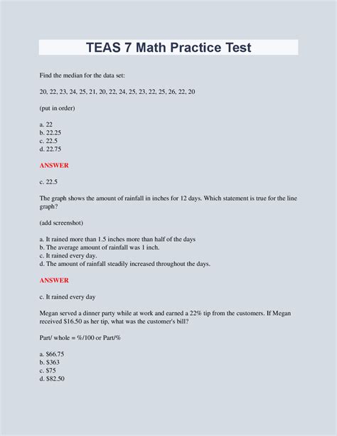 Teas Math Problems 的图像结果