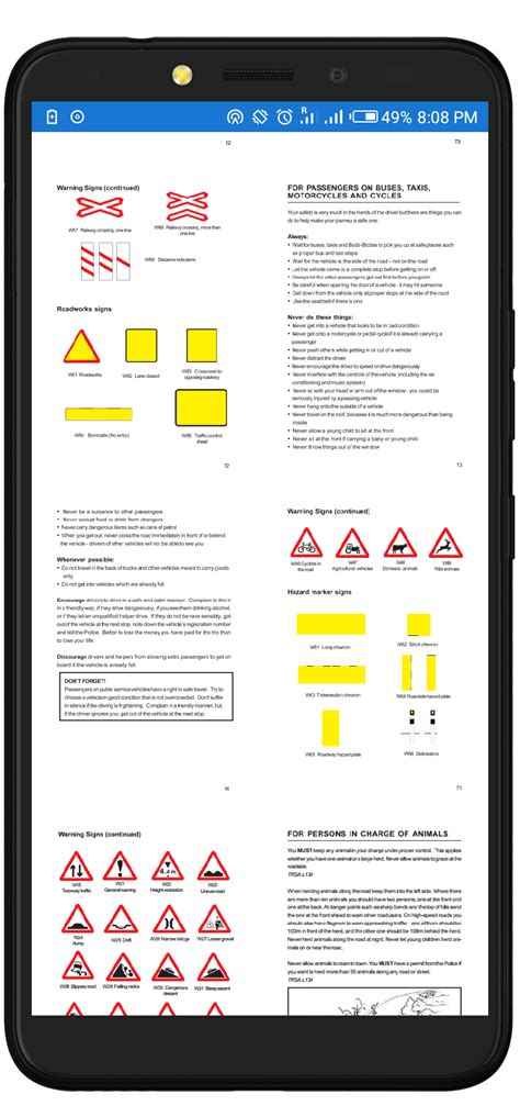 Image result for Highway Code Contents