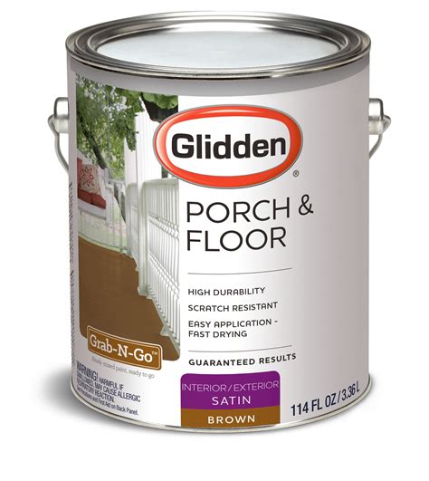 Glidden Porch & Floor Grab-N-Go Interior/ Exterior Paint + Primer ...