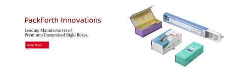 Home |Custom Rigid Boxes - packforth.in