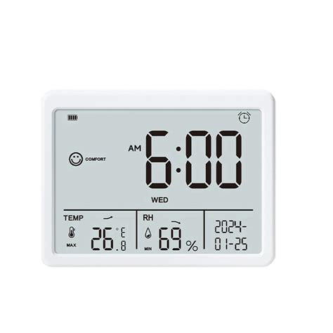 Xiaomi dingling th7 multifunctional temperature and humidity meter with ...