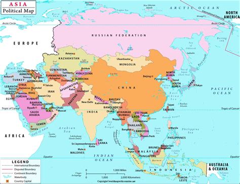 Image result for Asia Countries Map