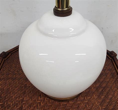Ralph Lauren Table Lamp Ceramic White Signed For Sale at 1stDibs ...