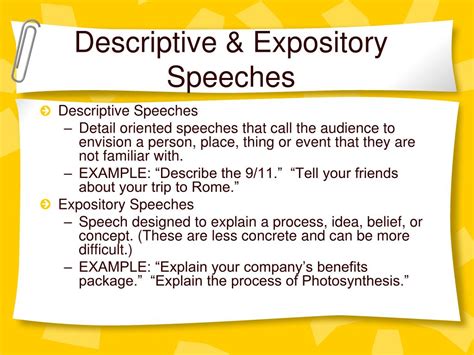 Image result for Description Speech Examples