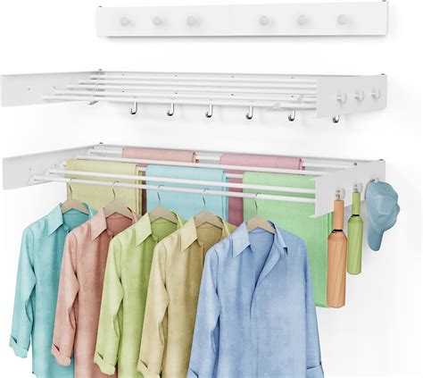Drying Rack Clothing,Clothes Drying Rack Wall Mounted,Laundry Drying ...