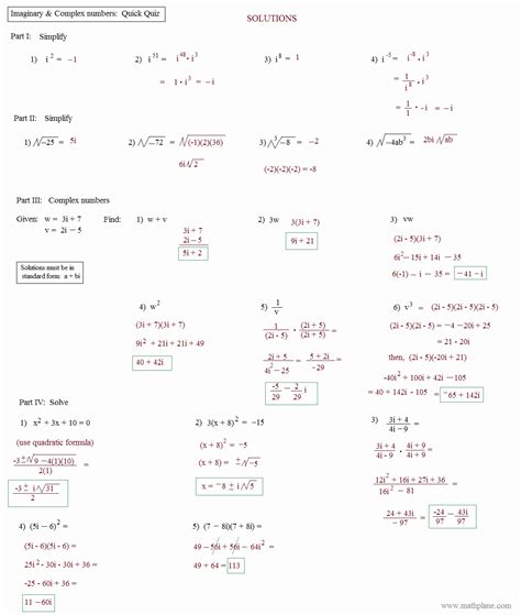 Image result for Simplifying Complex Numbers