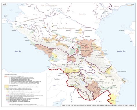 Several Political and Ethnolinguistic Maps of Conflict in the Caucasus since the Collapse of the ...