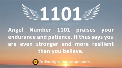 Angel Number 1101 Meaning: Endurance | 1101 Numerology