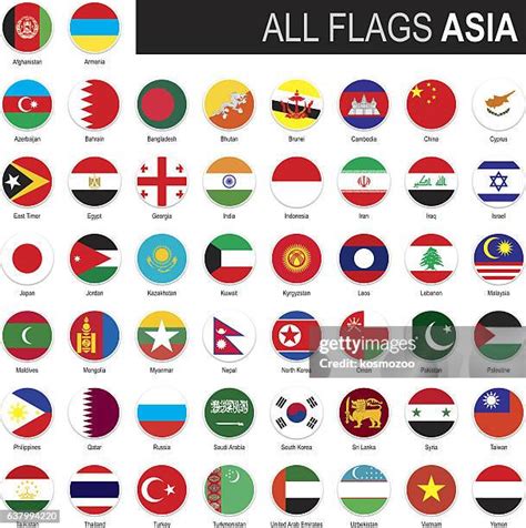 Asia Country Flags 的图像结果