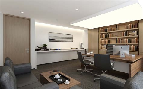 小型loft办公室装修设计效果图_岚禾设计