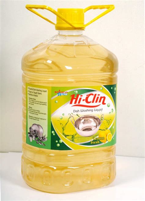 Hi Clin - Dish Wash Liquid 5L + 5L (Maha Bachat Pack) - Less Liquid ...