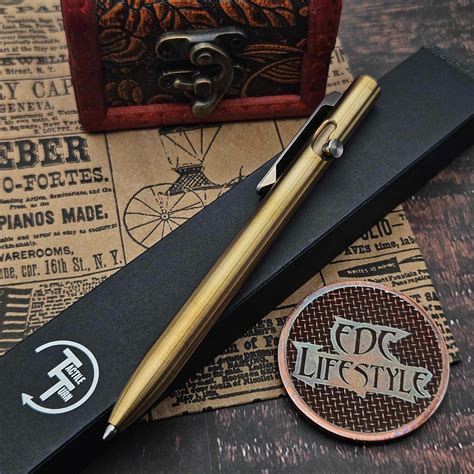 Tactile Turn Slim Bolt Action Bronze Pen