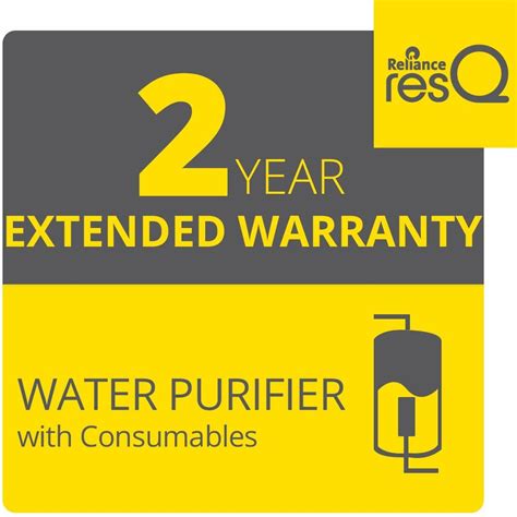 2 Year - resQ Care Plan(RCP) Extended Warranty Water Purifier with ...