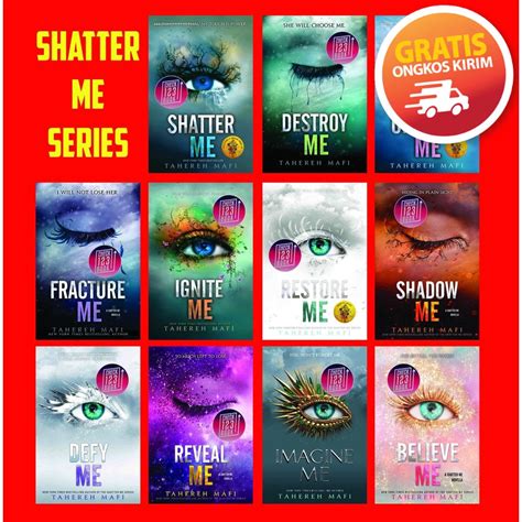 Shatter Me series by Tahereh Mafi: Shatter Me, Destroy Me, Unravel Me ...