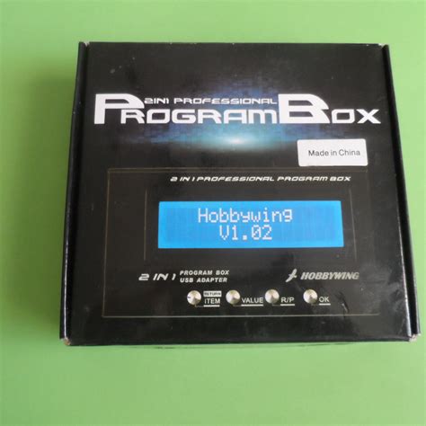 Image result for How to Use Hobbywing Program Box