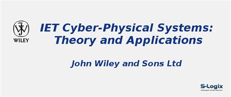 IET Cyber-Physical Systems: Theory and Applications Wiley-Blackwell ...