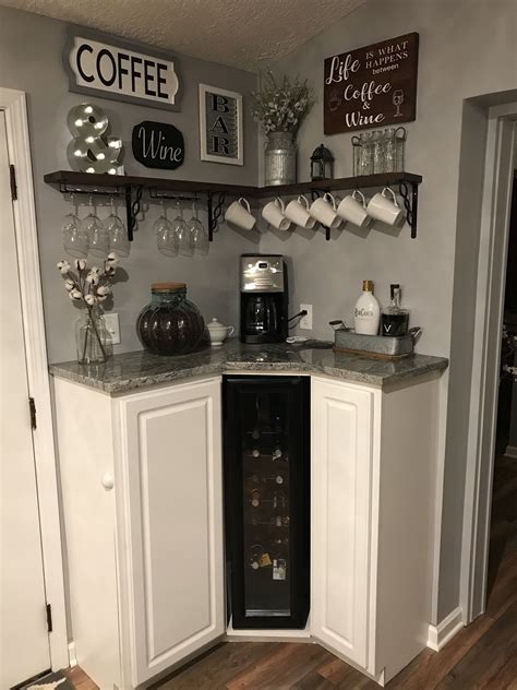 Coffee Bar Ideas Kitchen Counter, Coffee Bars In Kitchen, Coffee Bar ...