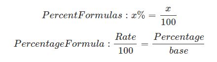 Image result for Simple Math Percentage Formulas