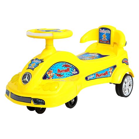 BabyGo Baby Panther Swing Magic Car Ride-on Baby Car| Kids Push Car ...