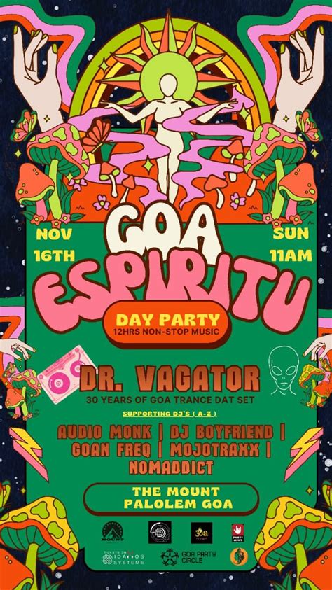 Goa Espiritu - Day Psy-Party, The Mount, Palolem, Canacona, 16 November ...