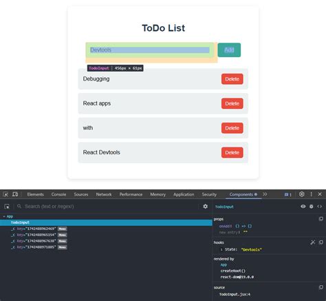 Image result for How to Step React Code in Dev Tools