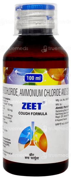 Zeet Syrup – Cough & Cold Relief Online
