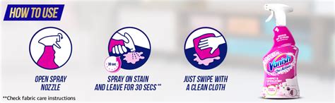 Vanish Oxi Action I Instant Stain Remover Spray | Suitable for Carpet ...