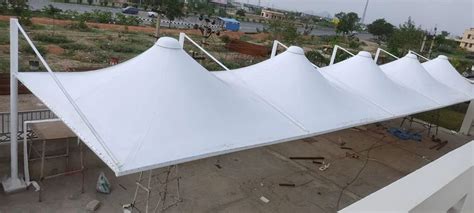 Tensile Cone Structure - Waterproof Canopy Tensile Fabric Structure ...