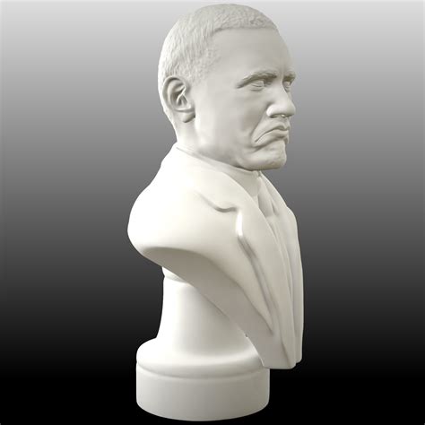 Obama not bad meme sculpt 3D model 3D printable | CGTrader