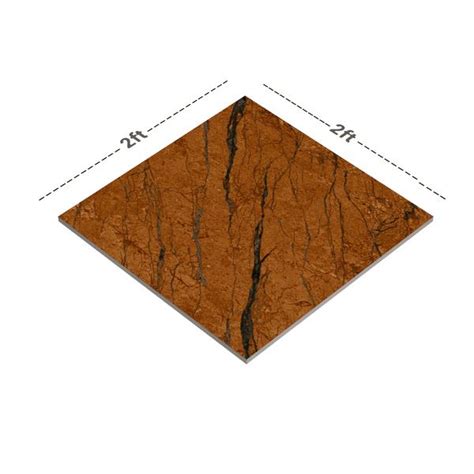 TL 02262 Brown Coyote 2 ft x 2 ft Matte Finish Carving Porcelain Floor ...