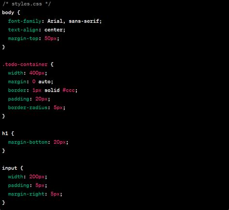 To-Do List JavaScript 的图像结果
