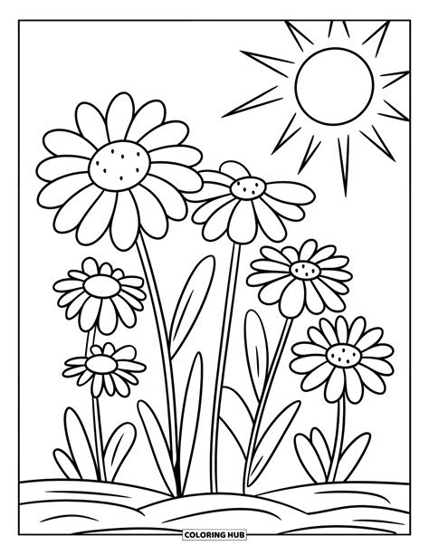 110+ Plant Coloring Pages for Kids & Adults (Free Printable PDFs)