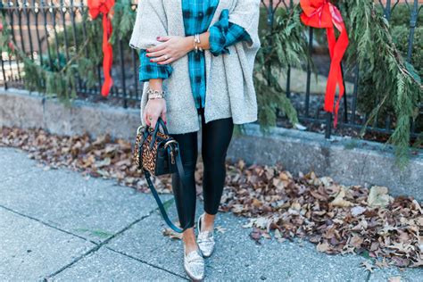 Holiday Plaid Shirt - Glitter & Gingham