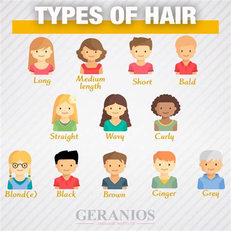 TYPES OF HAIR - Academia de Idiomas Geranios