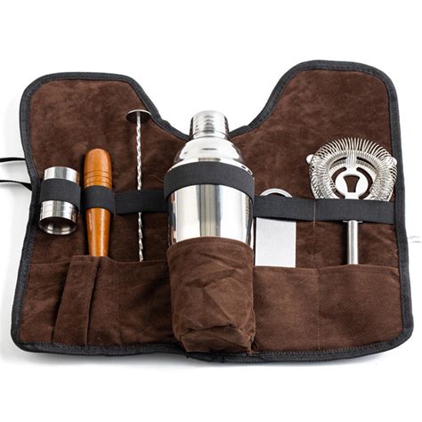 Rvs Bar Cocktail Shaker Set Bar Gereedschap Shaker... – Grandado