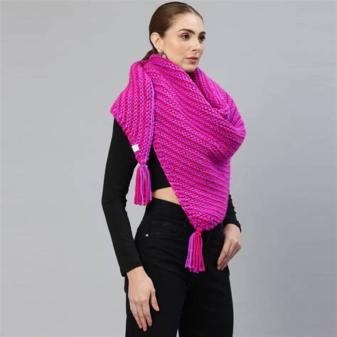 Thick Knitted Shawl Scarf - 3289 – Magic Needles