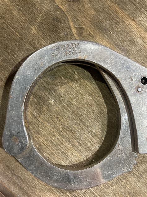 Vintage STAR Spanish Police Handcuffs – Antiqueology