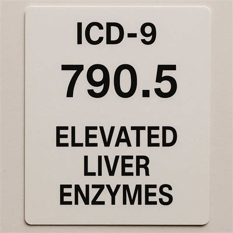 Understanding the ICD-9 Code for Elevated Liver Enzymes: A Complete ...