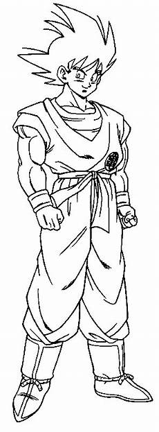 goku coloring pages with images cartoon coloring pages