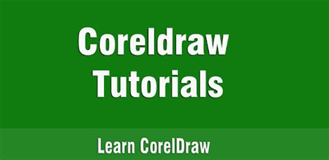 Tutorial Download CorelDRAW 的图像结果