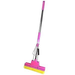 Wonder Work Floor Cleaning Squeeze Mop with Adjustable Telescopic ...