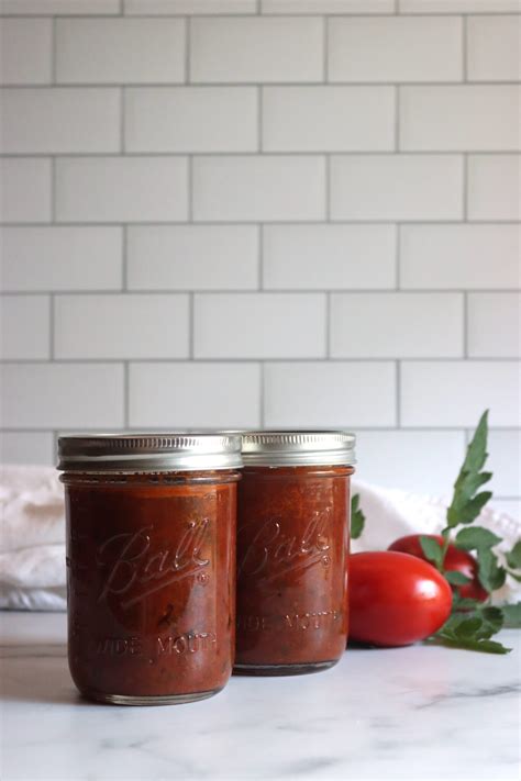 Canning Spaghetti Sauce with Meat (NCHFP Recipe) - Creative Canning