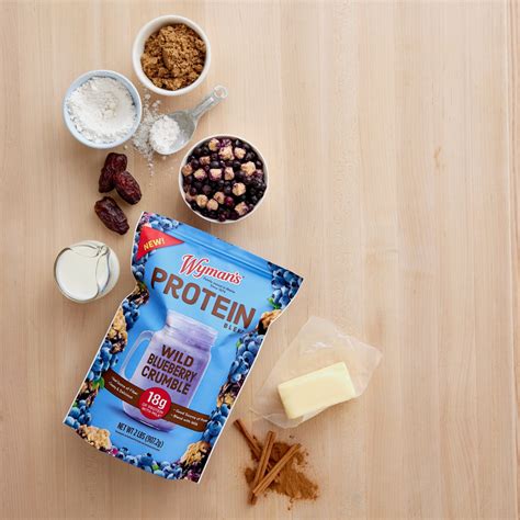 Protein Blend - Wild Blueberry Crumble – Shop Wyman's