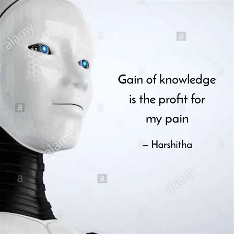 Gain of knowledge is the... | Quotes & Writings by harshitha | YourQuote