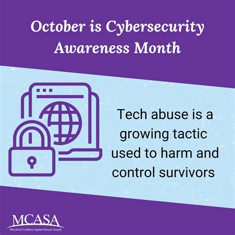 It's CyberSecurityAwarenessMonth. The misuse of technology to control ...
